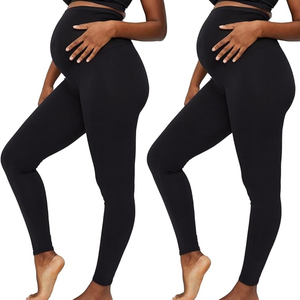 Motherhood Maternity Women's Stretch Secret Fit Over the Belly Legging Size 2